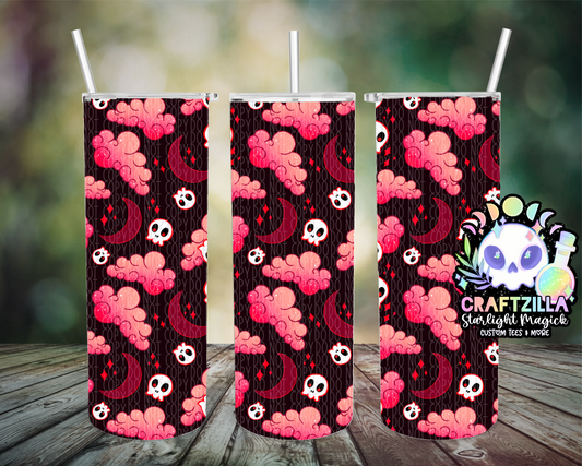 Red Clouds Coord Drinkware